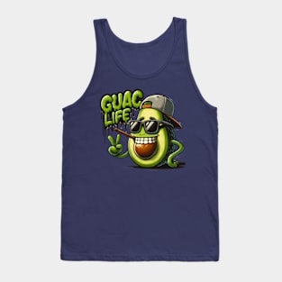 Avocado Bliss: Savor the Guac Life Tank Top